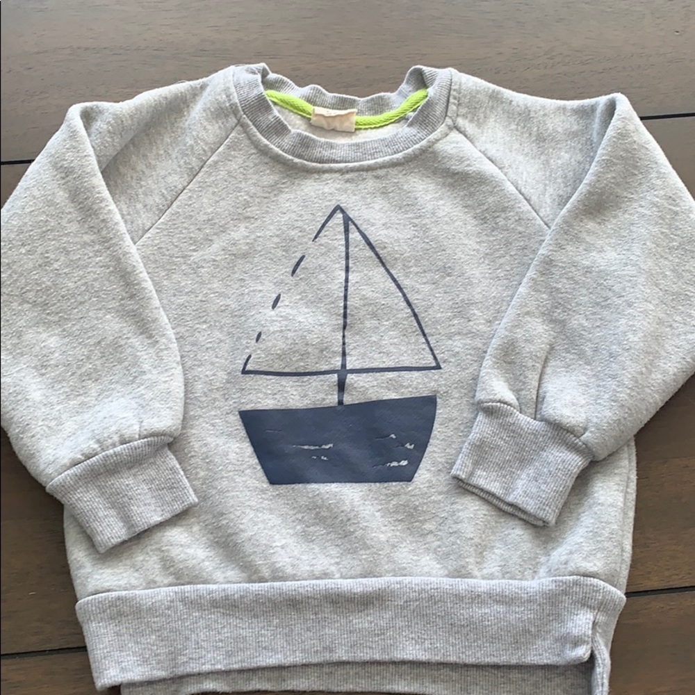 Sailboat sweatshirt